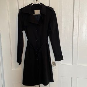 Women’s Lands’ End trench coat, size 2